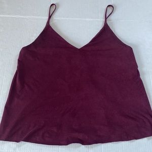 Forever 21 💜 Velvet Tank Top